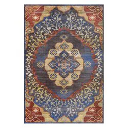 فرش مخمل نادی طرح سنتی کد o150