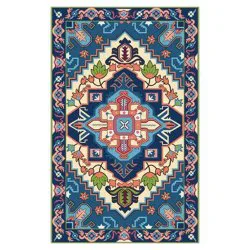 فرش مخمل نادی طرح سنتی کد o163